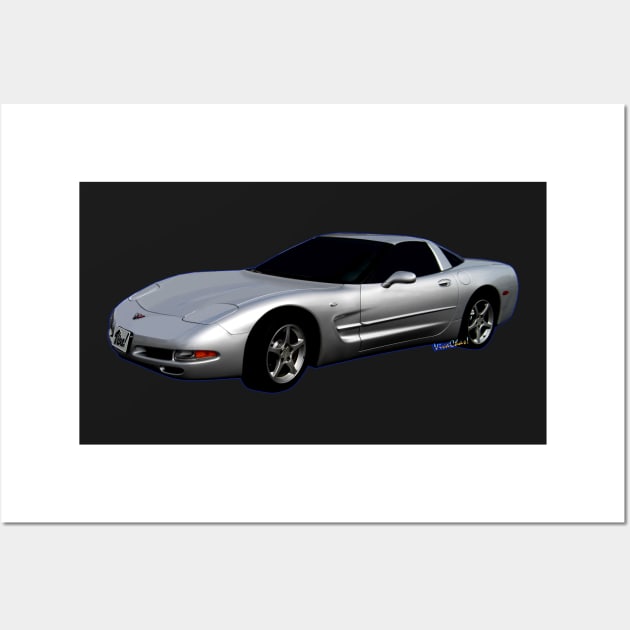 Corvette C5 Wall Art by vivachas